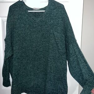 Cozy Green Sweater